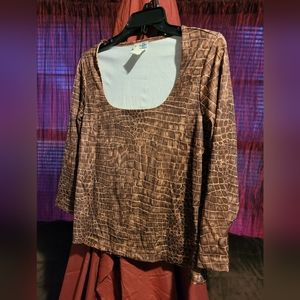 EUC Waist length top